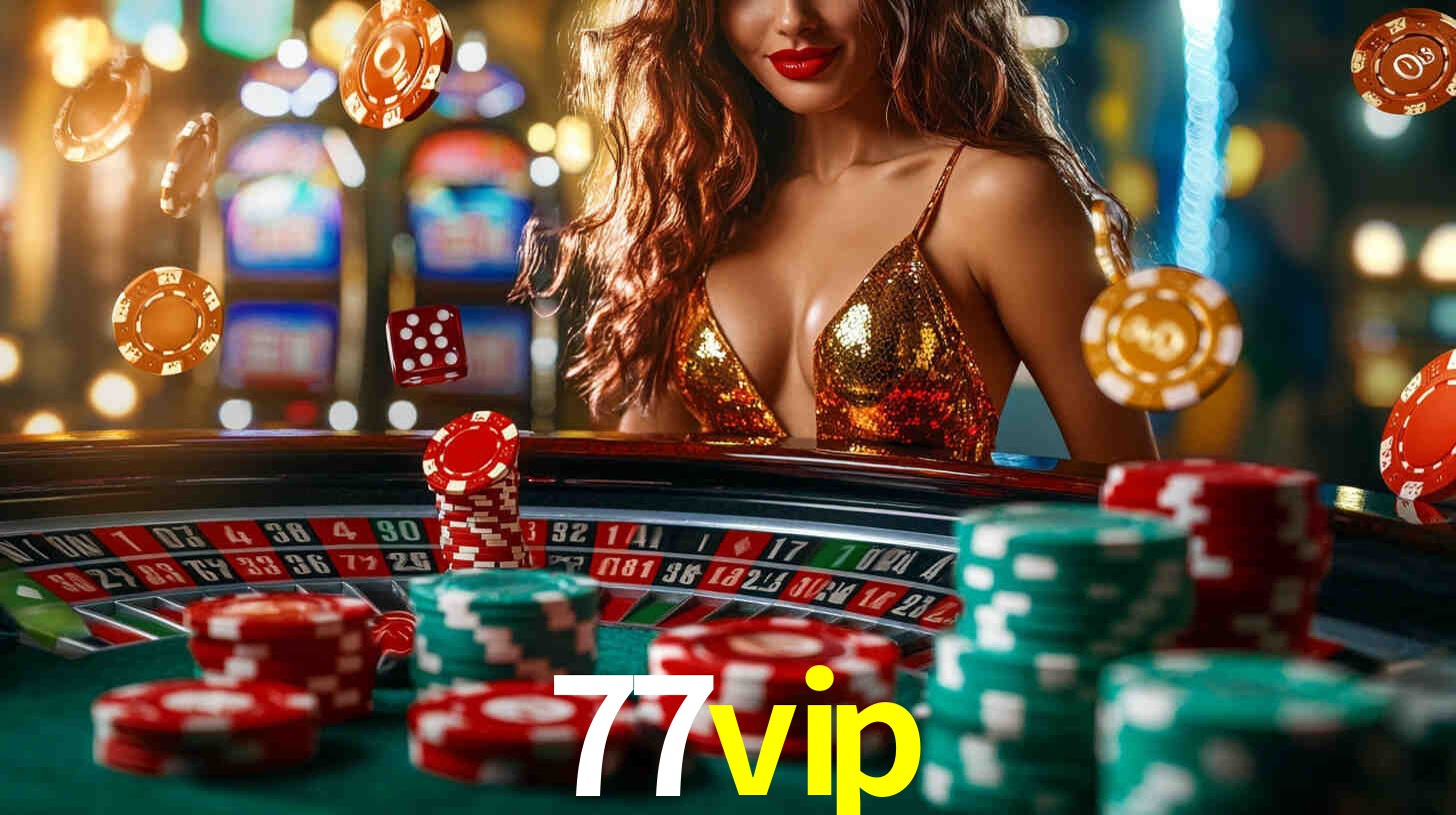 77vip Logo - Bônus com Rollover Justo